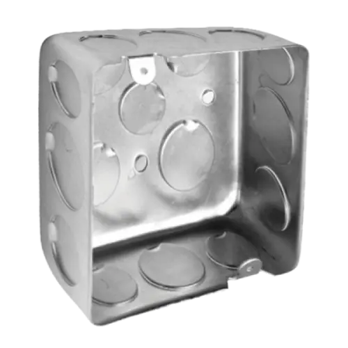 CAJA MÉTALICA CUADRADA TIPO PESADA 4X4'' ARGOS