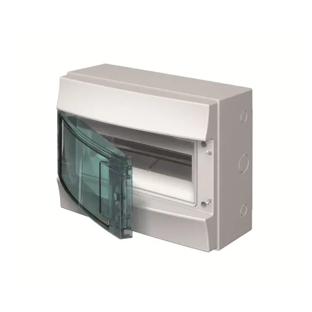 Gabinete MISTRAL sobreponer, 12 Modulos, 1 Fila IP65 250 x 320 x 155mm ABB