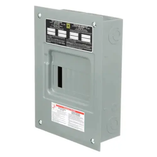 CENTRO DE CARGA 8 CIRCUITOS 100A 1F 3H 120/240V AC EMPOTRAR QO816L100F SQUARE D