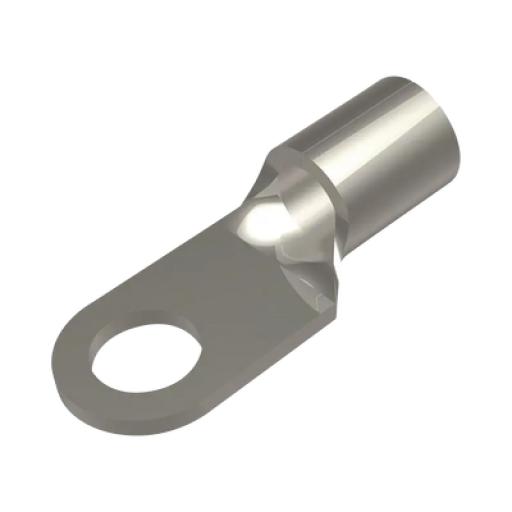 [YA4C] BURNDY Zapata Terminal de Ojillo para Tornillo 1/4" (6.35 mm) y Calibre 4 AWG. 